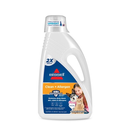 Bissell Bissell Allergen Cleansing No Scent Carpet Cleaner 60 oz Liquid Concentrated 89Q52